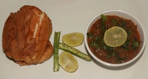 Bread and vegetable with lemon and chilli Stock Photos