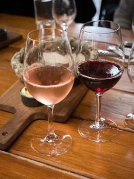 Bread and wine  Foto stock