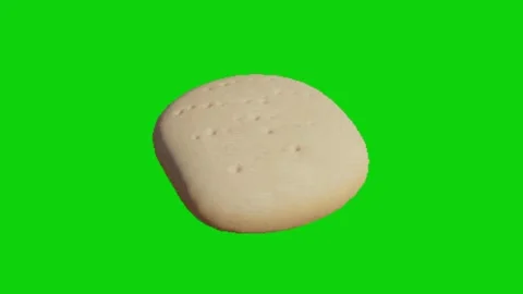 Bread animation on green screen 動画素材 328228871