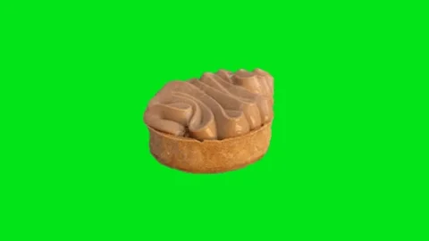 Bread animation on green screen Vídeo Stock 329398775