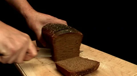 Bread around the head. Stock Footage 10564458