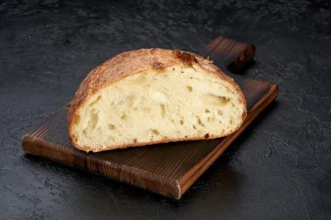 Bread on a background, on a board Stock Photos