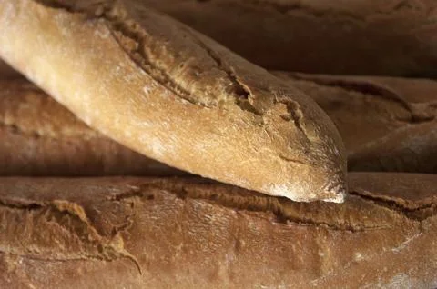 Bread, background, breakfast Stock Photos