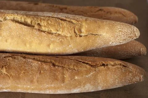 Bread, background, breakfast Stock Photos