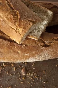 Bread, background Stock Photos