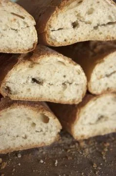 Bread, background Foto stock