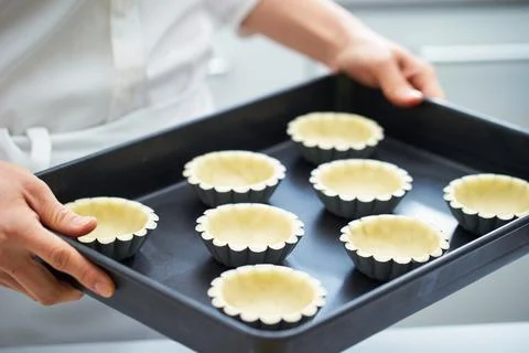 Bread baked in the oven Stock Photos