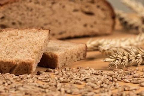 Bread Bakery Background Stock Photos