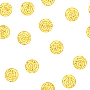 Bread bakery vector seamless pattern 스톡 일러스트