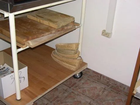 Bread baking baskets and other utensils 写真素材