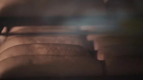 Bread Baking Stock Footage 100611420