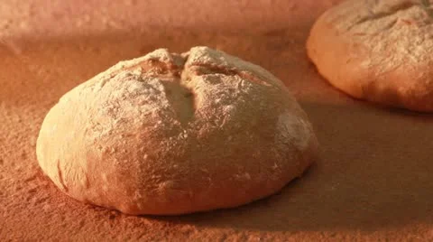 Bread baking in a wood-fired oven (time lapse) Vídeos de archivo 24672054
