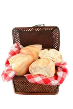 Bread basket Foto stock