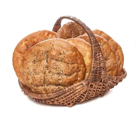 Bread basket Stock Photos