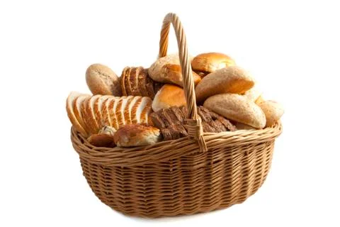 Bread basket Stock Photos