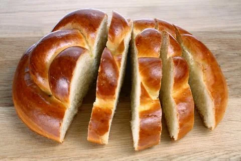 Bread on a board Stock Photos