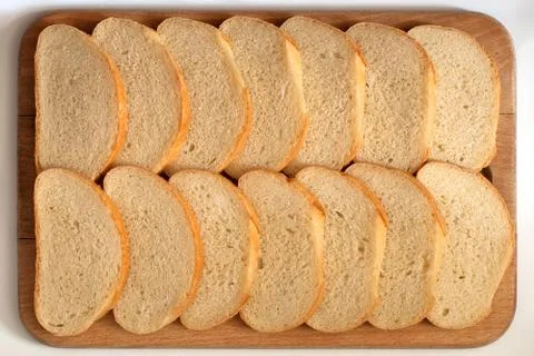 Bread on a board Stock Photos