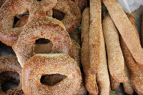 Bread with bran and seeds Foto stock