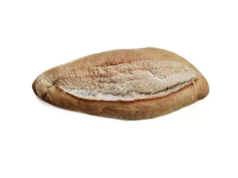 Bread. Bread on a white background. Stock Photos