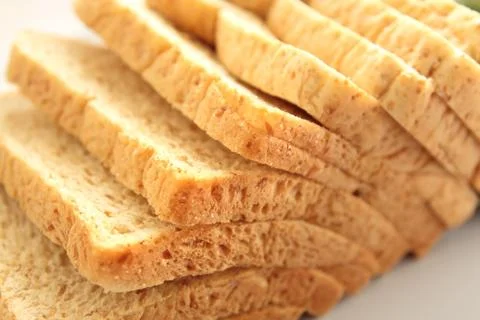 Bread for breakfast Stock Photos