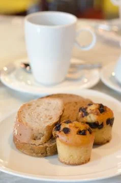 Bread breakfast Stock Photos