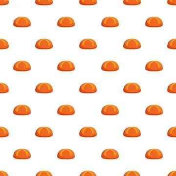 Bread bun seamless pattern bakery backdrop texture Illustrazione stock
