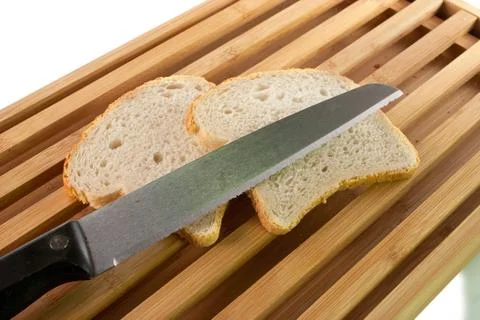 Bread Chopping Board  Stock Photos