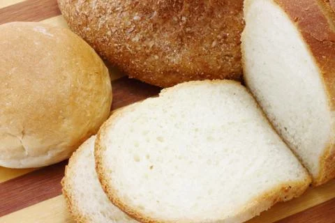 Bread close-up Stock Photos