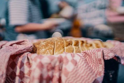Bread close up Stock Photos