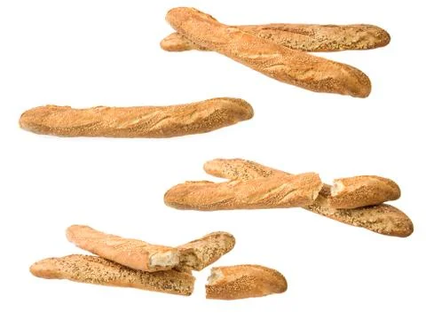 Bread collection Stock Photos