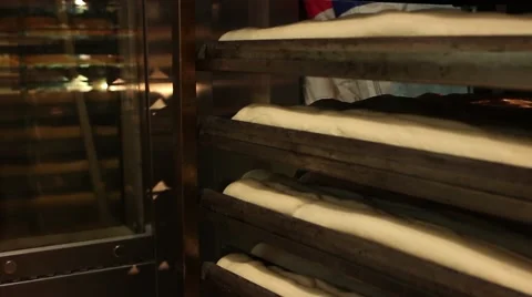 Bread cooking Stock Footage 45449934