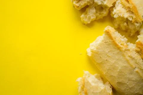 Bread with copy space Stock Photos