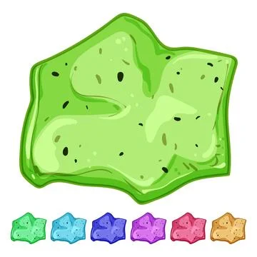 Bread cracker biscuit cartoon vector graphic Stock Illustration