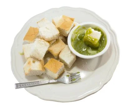 Bread custard Foto stock