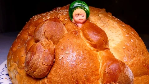 Bread for Day of the dead 動画素材 123559539