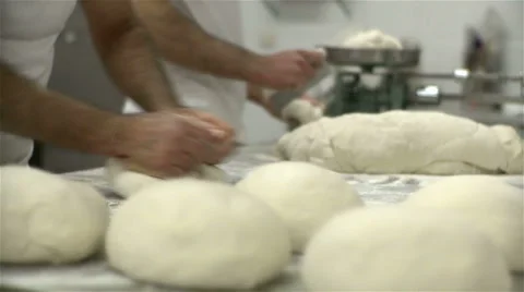 Bread dough making. Video stock 63031852