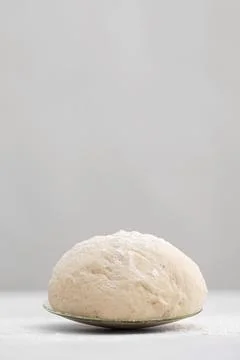 Bread dough plate. High quality photo Stock Photos