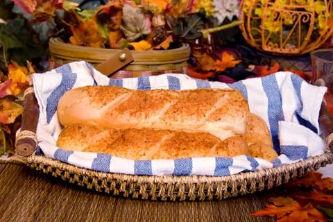 Bread during fall Stock Photos