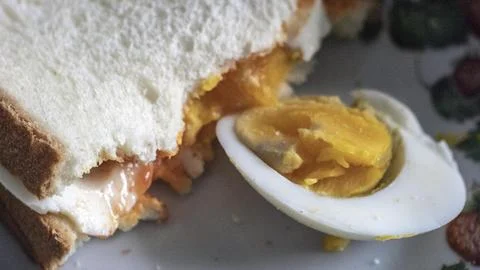 BREAD &amp; EGG Stock Photos