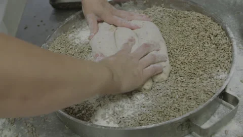 Bread Factory. Bread Preparation. Bakery Bread Factory Stock Footage 150232133