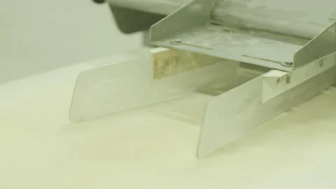 Bread Factory. Bread Preparation. Bakery Bread Factory Vídeos de archivo 150232543