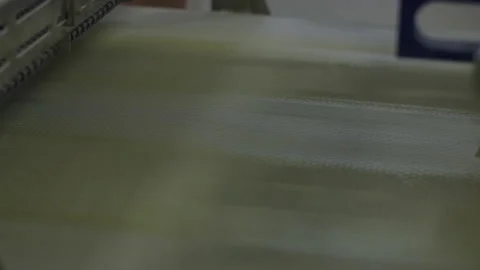 Bread Factory. Bread Preparation. Bakery Bread Factory Stock Footage 150233480