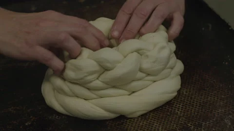 Bread Factory. Bread Preparation. Bakery Bread Factory Stock-Footage 150233726