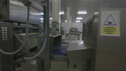 Bread Factory. Bread Preparation. Bakery Bread Factory Stock Footage 150234182