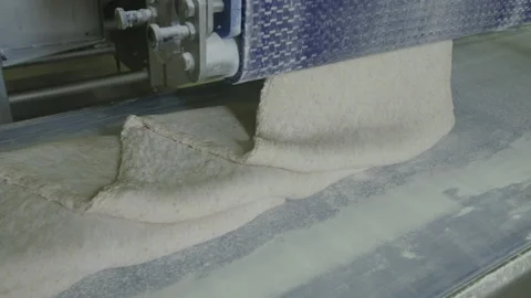 Bread Factory. Bread Preparation. Bakery Bread Factory 動画素材 150235090