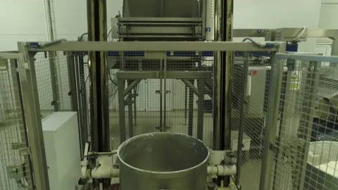 Bread Factory. Bread Preparation. Bakery Bread Factory Stock Footage 150236018