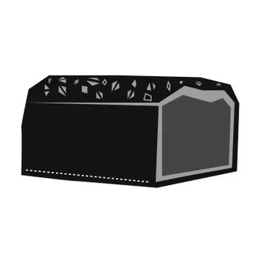 Bread flat illustration on white イラスト素材