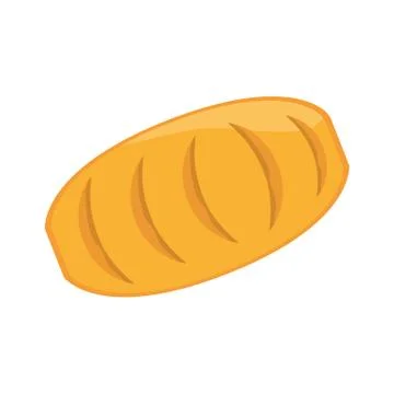 Bread food bakery ingredient Stock Illustration