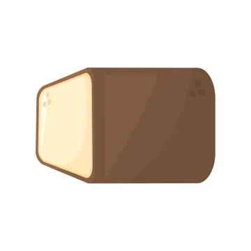 Bread food bakery ingredient Stock Illustration