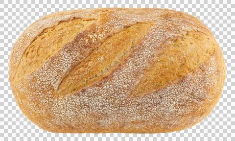 Bread. Fresh loaf of artisan white bread. Stock Photos